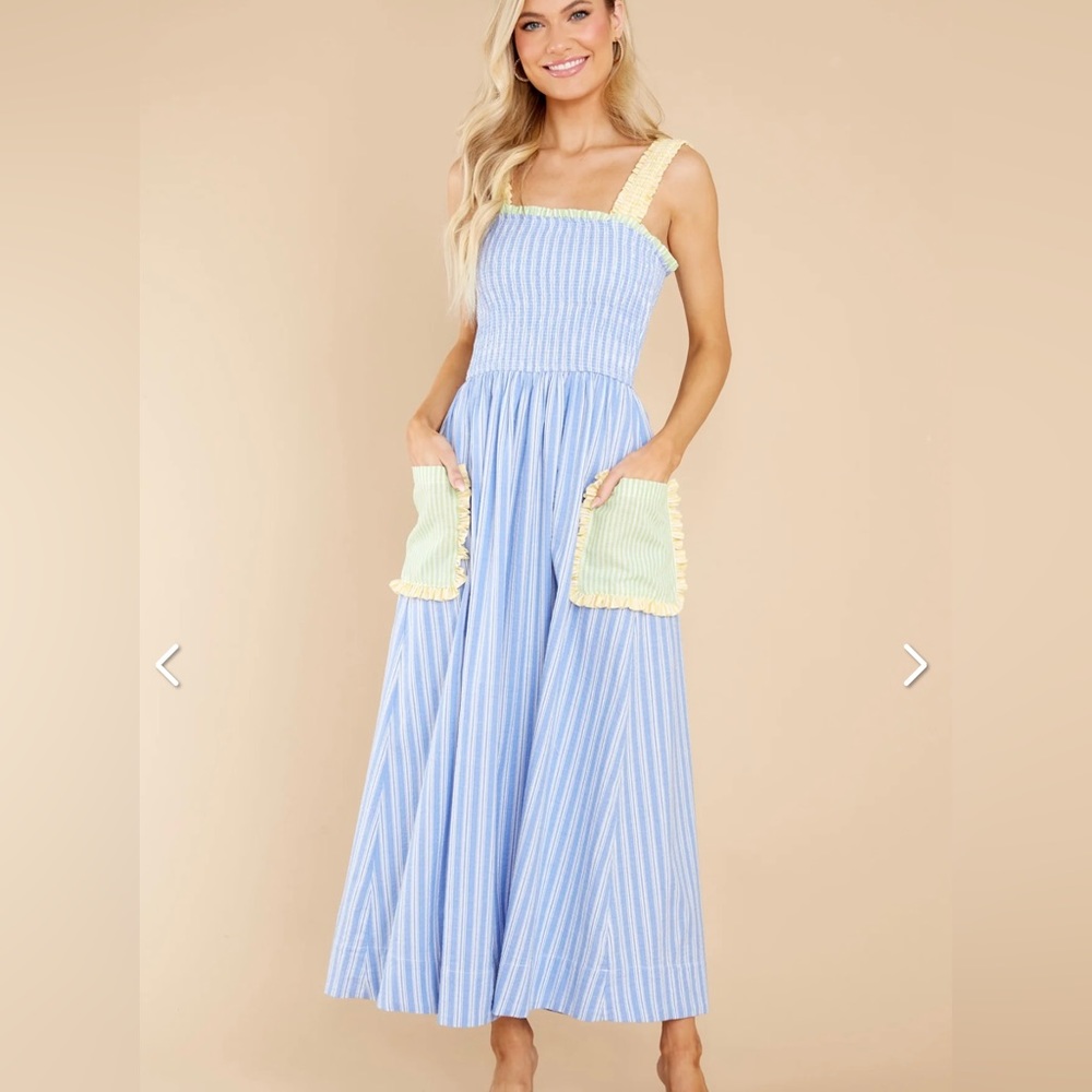 Blue Striped Maxi Dress (from Red Dress)